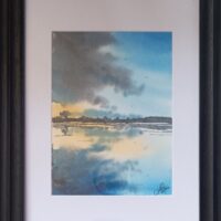 Sunrise Across The Lake